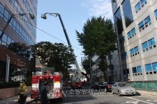 대전중부소방서, 1급 특정소방대상물 합동소방훈련