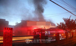 광주 초월읍 공장 기숙사 불… 인명 피해 없어