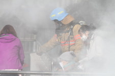 중랑소방서, 신내노인요양원 대상 2017 긴급구조종합훈련