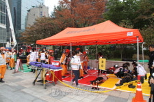서울중부소방서, 민간주도 재난대비 긴급구조 종합훈련