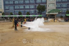 부평소방서, 개흥초등학교 합동소방훈련