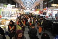 강동소방서, 전통시장 원스톱 안전 종합 캠페인