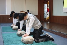 대전중부소방서, 중학생 미래소방관 체험교실