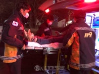 증평소방서, 소방간부 구급차량 탑승체험