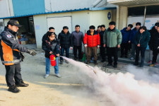 춘천소방서, 국민생활관 대상 공공기관 합동훈련