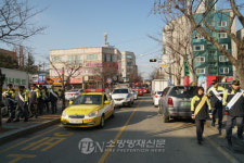 조치원소방서, 불법 주ㆍ정차 단속