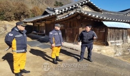 삼척소방서, 미로ㆍ고천 지역 소방차 진입 확인 점검