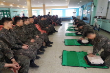 춘천소방서, 군부대원 대상 소방안전 교육