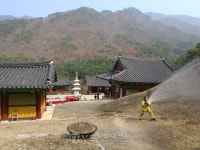 원주시산림조합유통지점 | 원주소방서, 산림 인접 문화재 합동 소방훈련