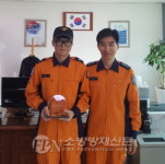 진천소방서, 51기 의무소방원 전역식