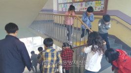 삼척소방서, 도계초 합동 소방훈련
