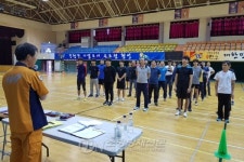 횡성소방서, 소방공무원 체력검정 ‘구슬땀’