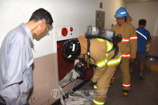도봉소방서, 고층 건축물 민관 합동 실전 대응 훈련