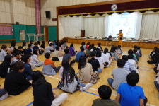 광산소방서, 신창초 생활안전 교육