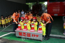 청주동부소방서, 충북경찰청어린이집 소방안전체험 