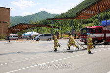 태백소방서, 전국 소방기술 경연대회 강원도 대표 선발전 출전