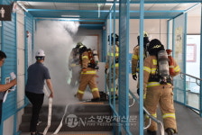 도봉소방서, 우이신설경전철 솔밭공원역 민관 합동 소방훈련