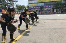 김해서부소방서, 진영읍 의소대 교육훈련