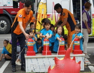 음성소방서, 동성유치원 대상 보고 느끼고 체험하는 이동안전체험