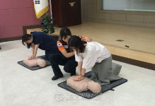 원주소방서, 마음샘언어심리학원 생명 살리는 교육