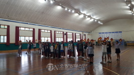 증평소방서, 충북119소방동요 경연대회 출전팀 격려 방문