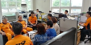 횡성소방서, 우천119안전센터 등 외근부서 방문 격려
