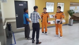 담양소방서 박원국 서장, 피난약자시설 현지방문 지도