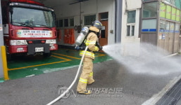 마산소방서, 신규 소방공무원 소방활동 적응 훈련