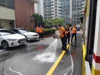 양산소방서, 폭염 대비 안전 지킴이 활동 