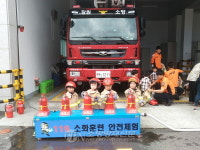 양양소방서, 이솝어린이집 소방서 견학