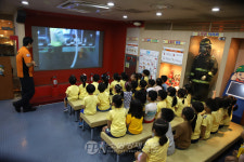 중랑소방서, 시온어린이집 대상 소방안전 교육