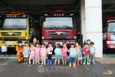 대구달성소방서, 우미린어린이집 소방서 체험활동