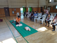 원주소방서, 관설초 교직원 대상 심폐소생술 교육