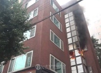 서울 구의동 빌딩 화장실서 불… 5명 대피