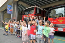 서울중부소방서, 청구어린이집 방문 환영
