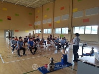 횡성소방서, 갑천고 교직원 대상 소방안전 교육