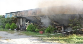 나주소방서, 문평면 사슴농장 불… 인명 피해 없어