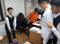 창원소방, 진해남중 대상 미래소방관 체험교실 운영