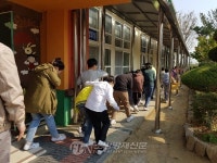 여수소방서, 여수북초 대상 합동 소방훈련