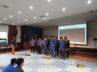 담양소방서, 곡성 삼강원ㆍ인정원 심폐소생술 교육