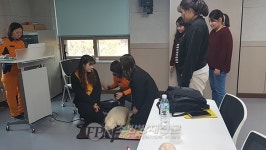 영등포소방서, 영등포구청소년 상담복지센터 대상 심폐소생술 교육