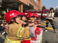 원주소방서, 시청어린이집 소방서 견학