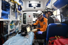 통영소방서, 응급구조학과 학생 구급차 동승실습