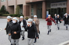 김제소방서, 삼성생명연수소와 합동 소방훈련