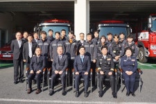 대전동부소방서, 황인호 동구청장 소방공무원 격려 방문