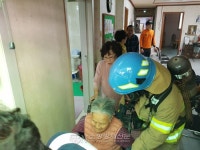 원주소방서, 성가정요양원 대상 합동 피난훈련