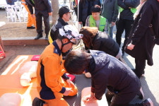 창녕소방서, 제13회 부곡온천 마라톤대회 홍보부스 운영