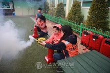 영등포소방서, 화교소학교 대상 기초소방시설 교육
