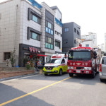 순천 해룡119, 신대지구 소방자동차 길 터주기 캠페인