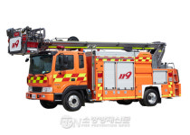 [2019 Fire EXPO] 우리특장, 새 규격 ‘다목적 사다리 소방펌프차’ 첫선